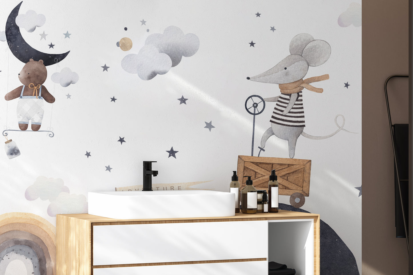 Adorable Animal Dreamscape Wallpaper