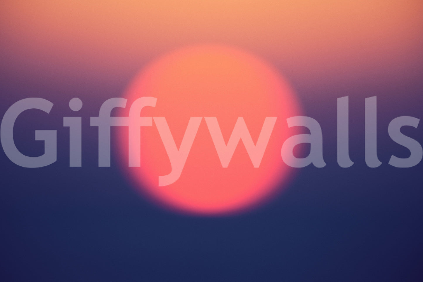 A detail of the warm tones in the sky.