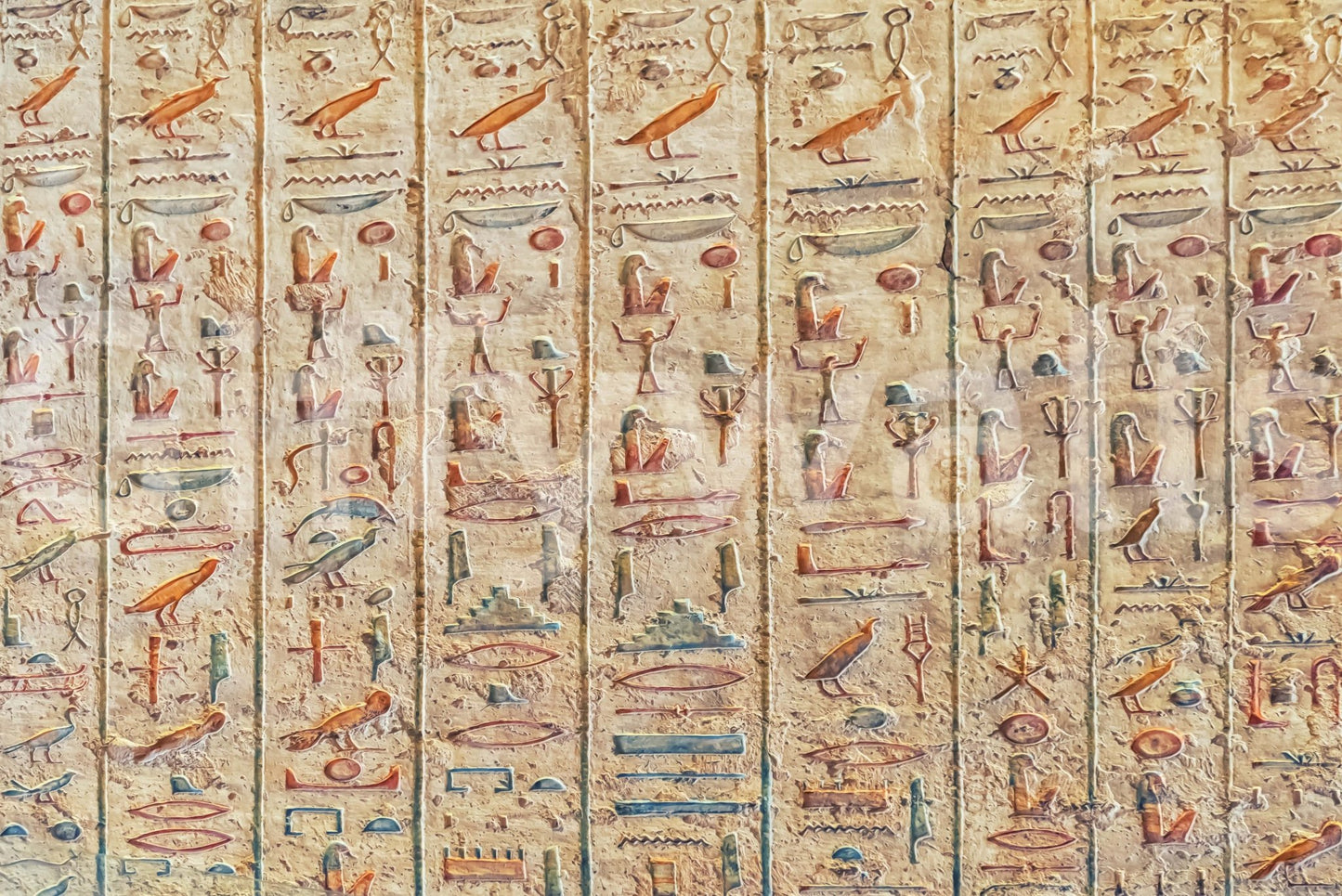 Ancient Glyphs Wall Mural