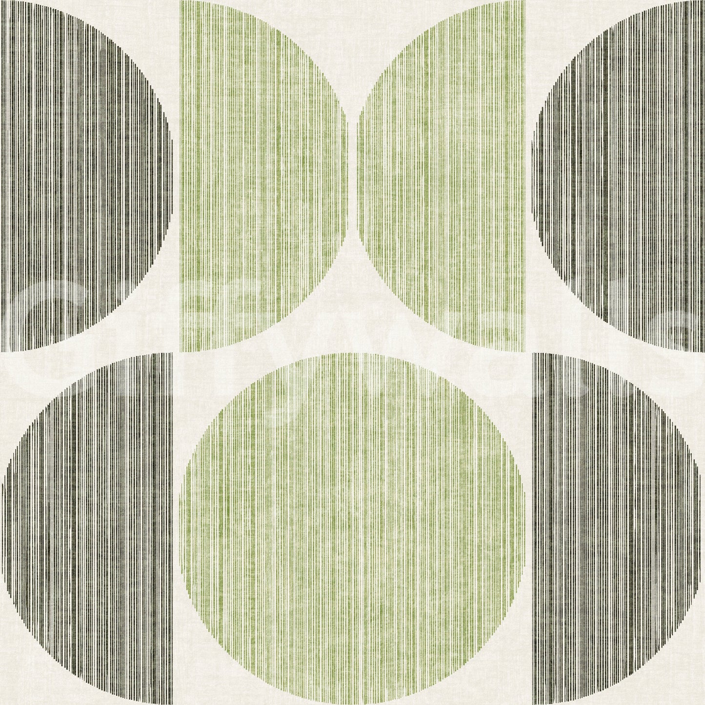 A high-quality sage geometric wall mural for walls.