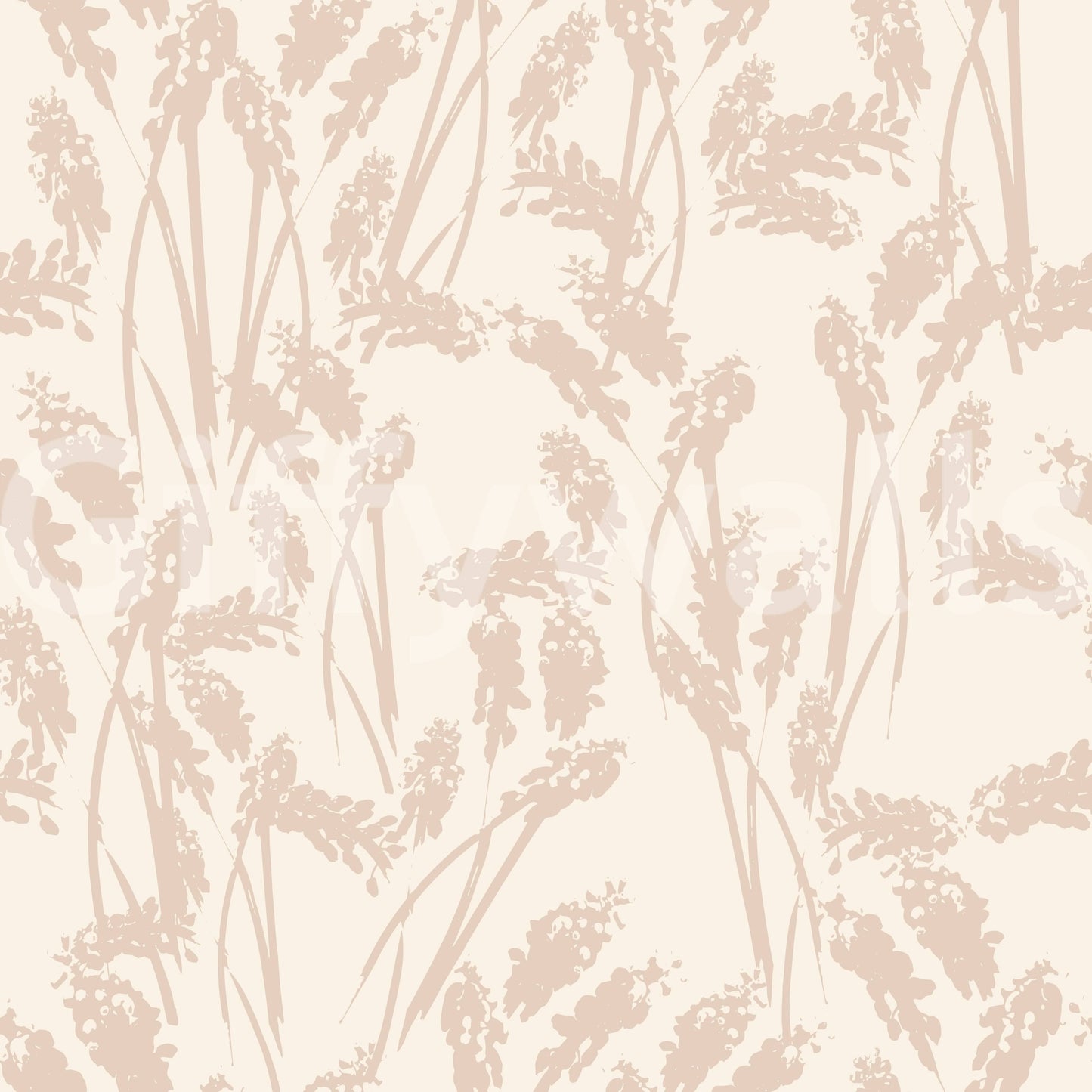 Soft beige and cream wallpaper