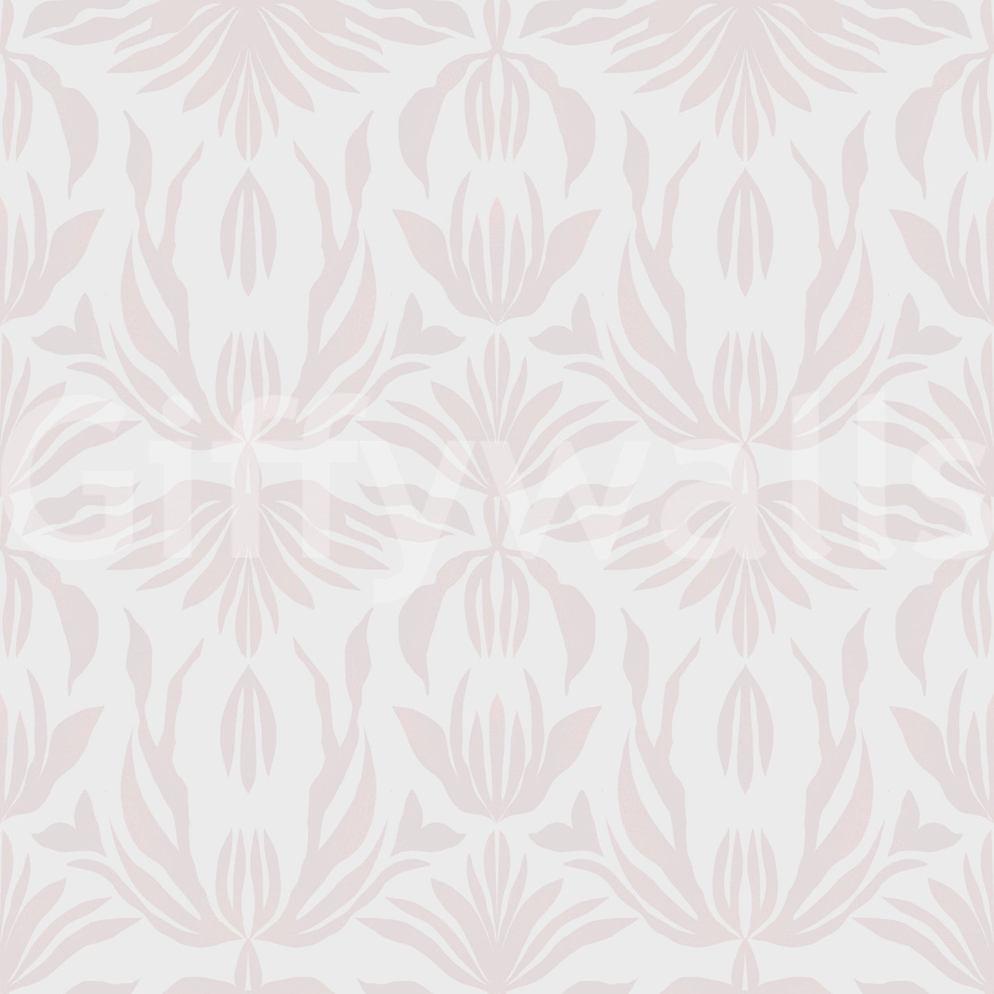 Blush Botanical Echo Wallpaper