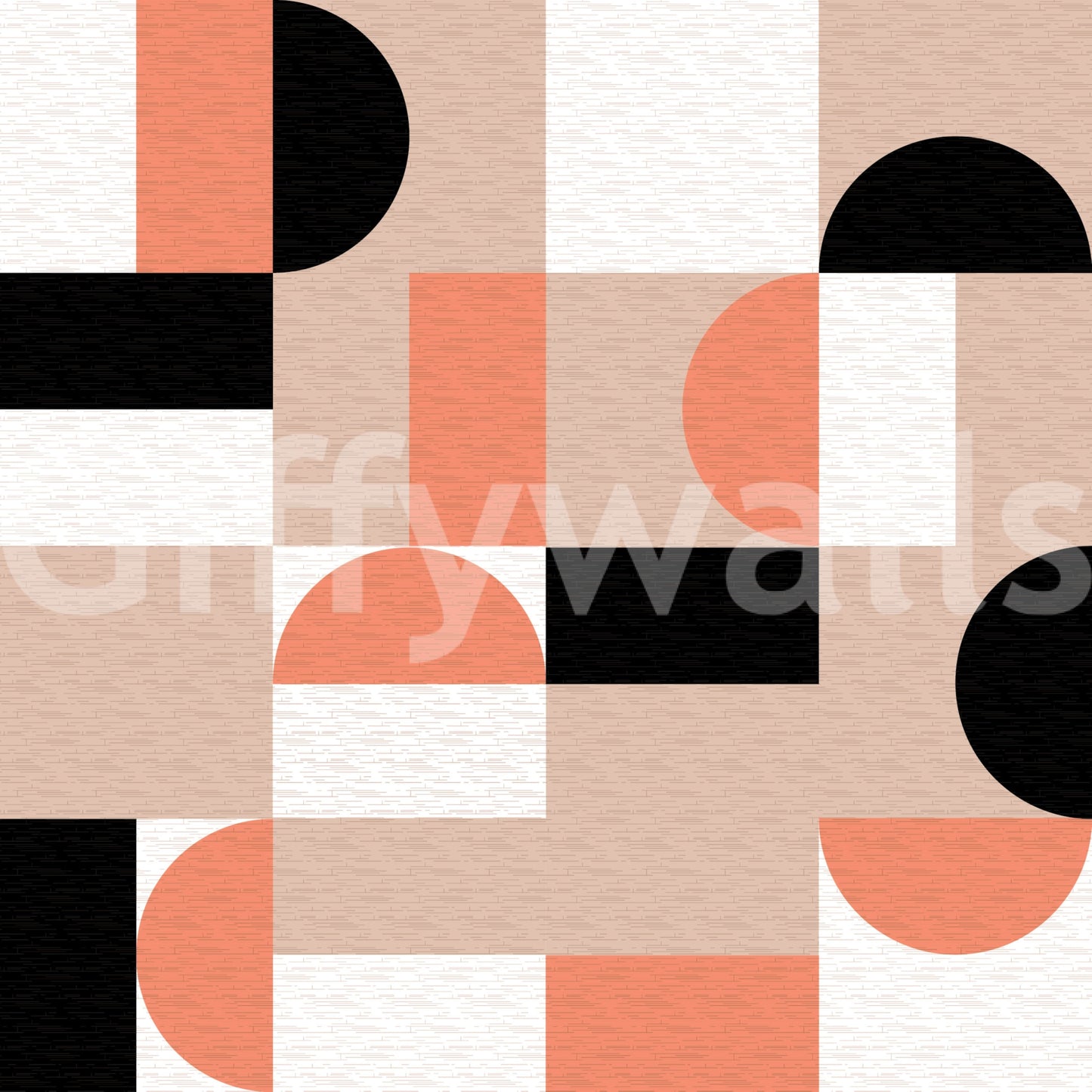 Blush Geometry Wallpaper