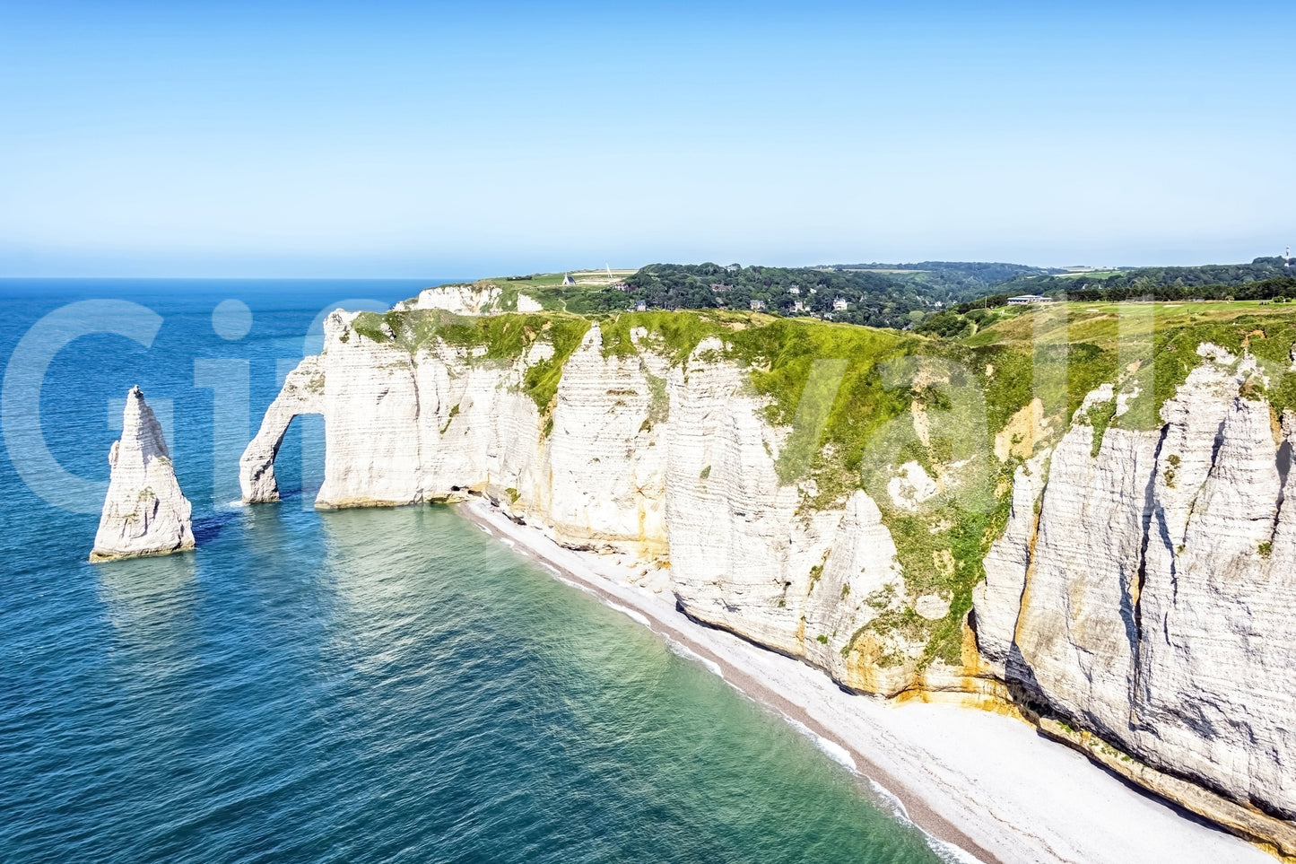 Chalk Cliffs Vista Wall Mural
