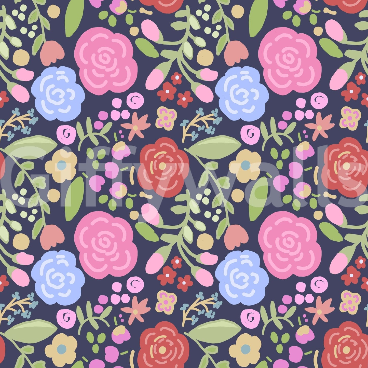 Charming Bloomscape spring bloom flowers Wallpaper