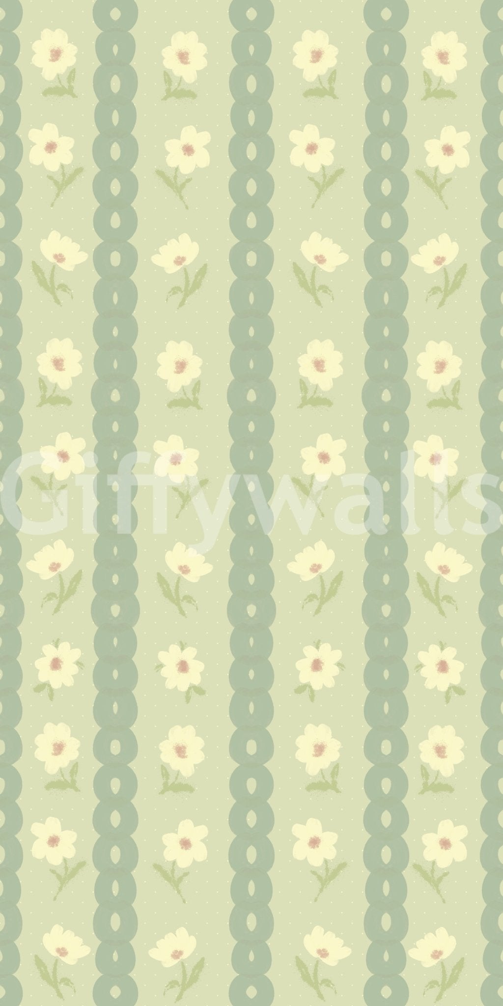 Daisy Chain Delight Wallpaper