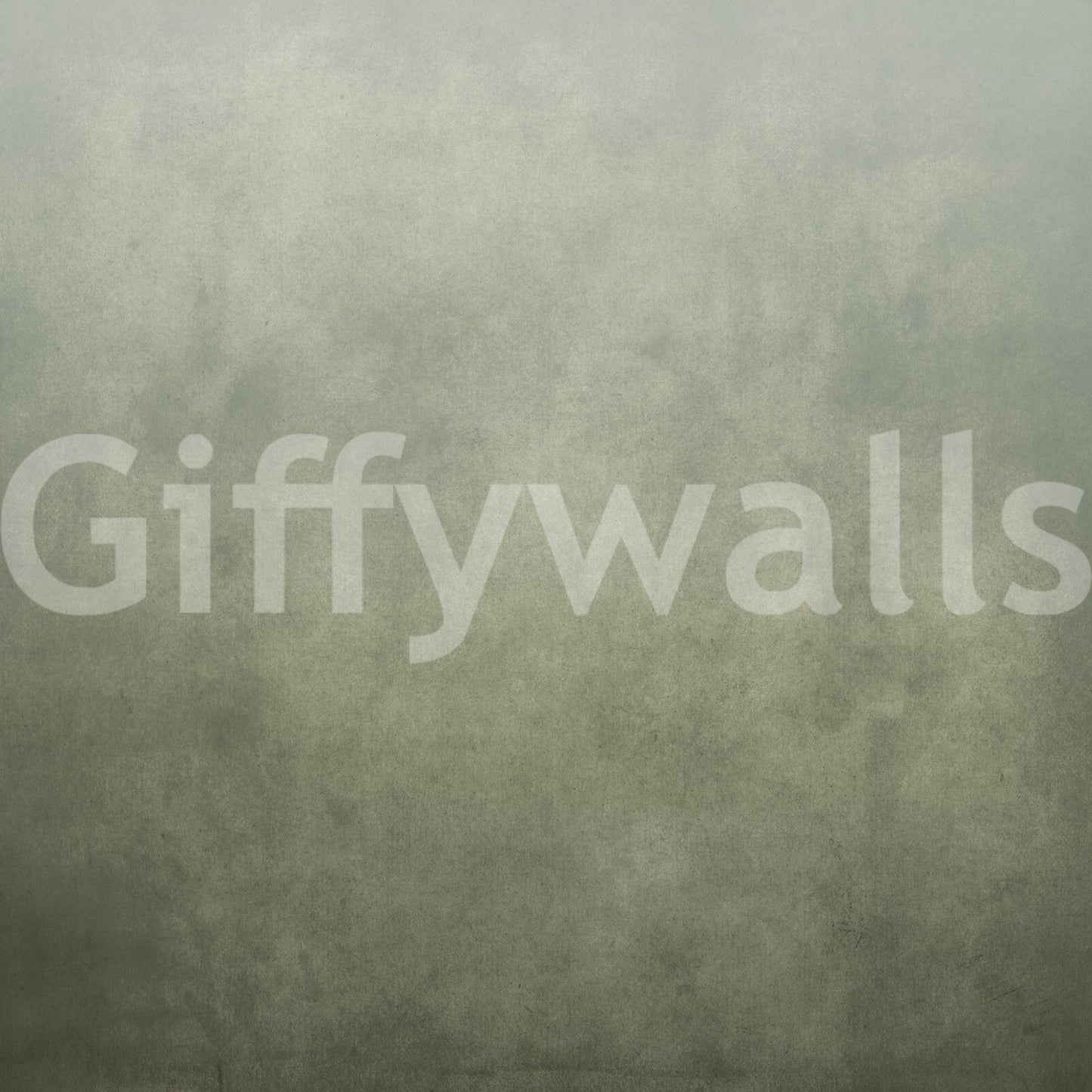 Ombre Sage wall mural close-up showing the soft green misty gradient texture detail