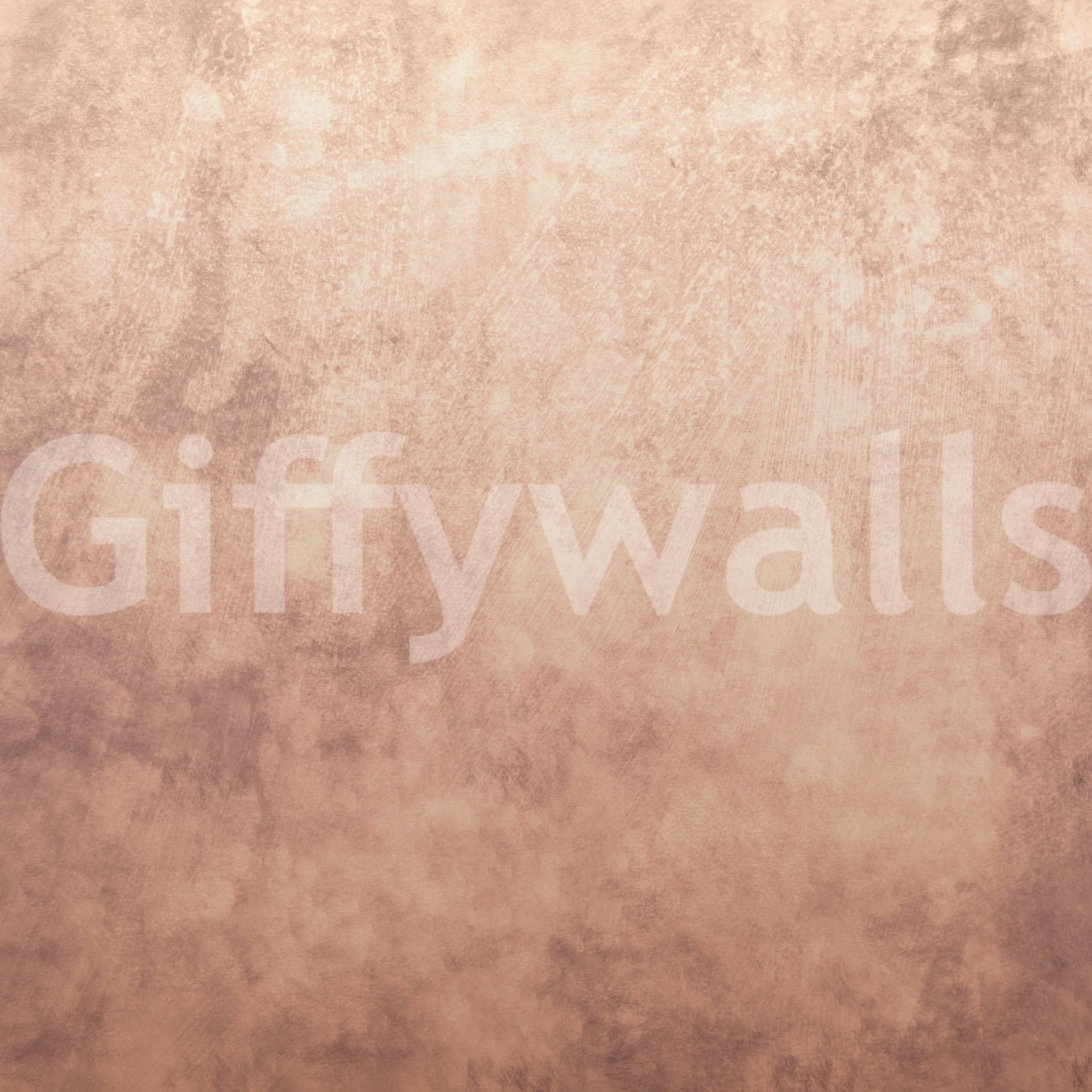 Earthy Textured Watercolour - Peach Wall Mural