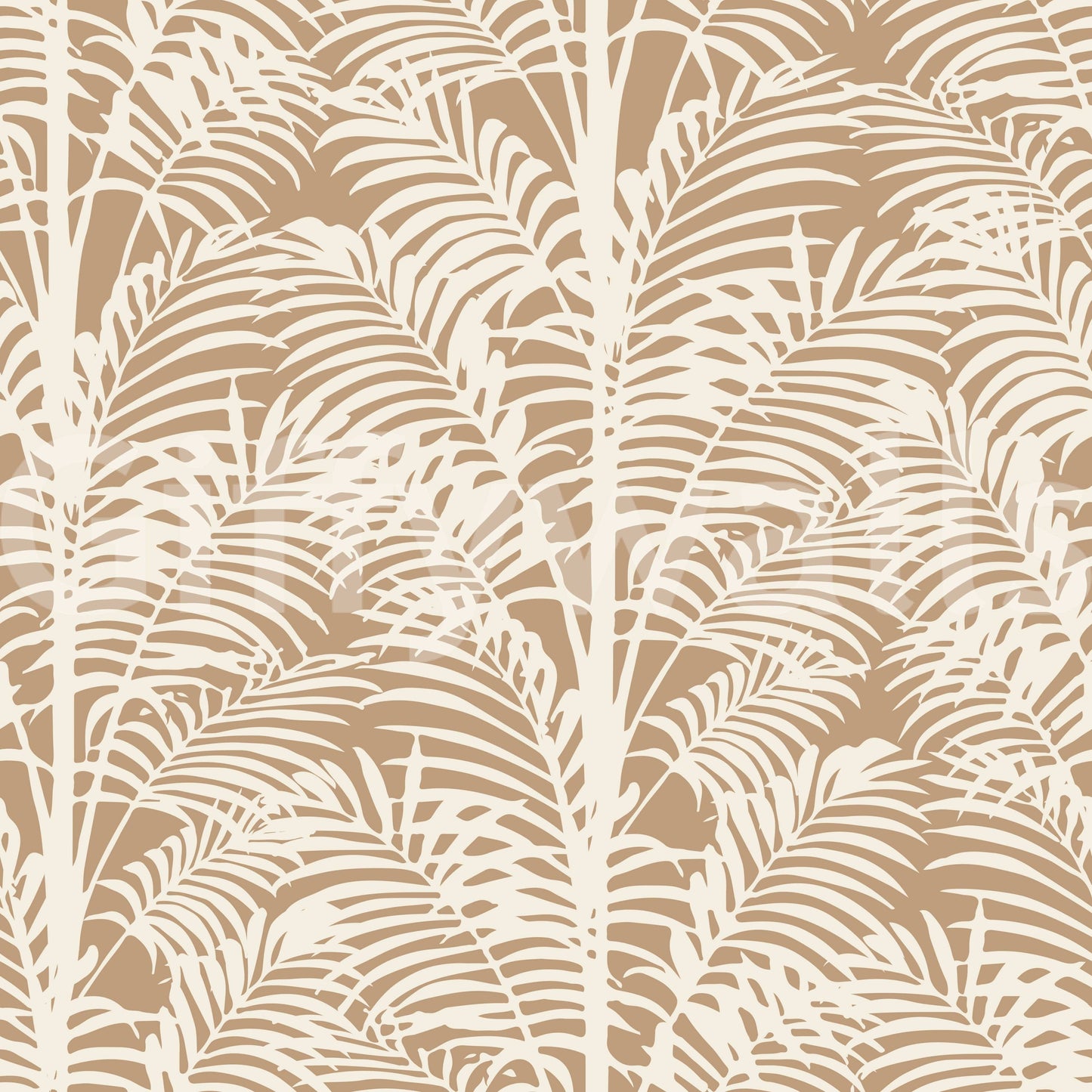 Calm leaf design wallpaper