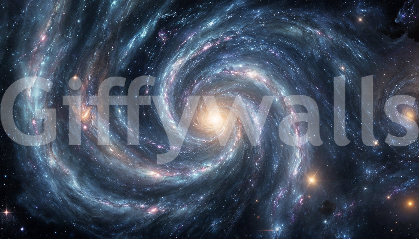 The design is non-realistic and interpretive.