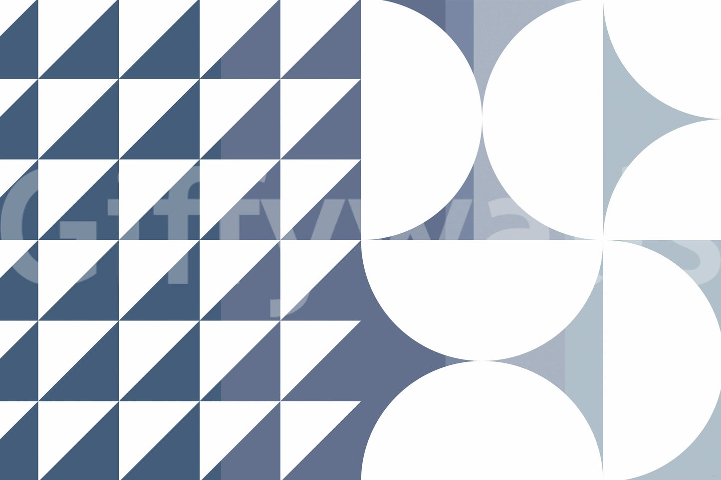 Symmetrical Shift Wall Mural