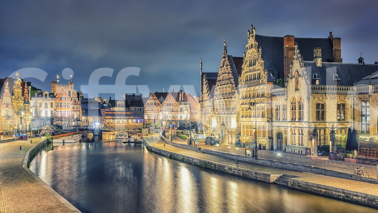 Ghent Lights Wall Mural