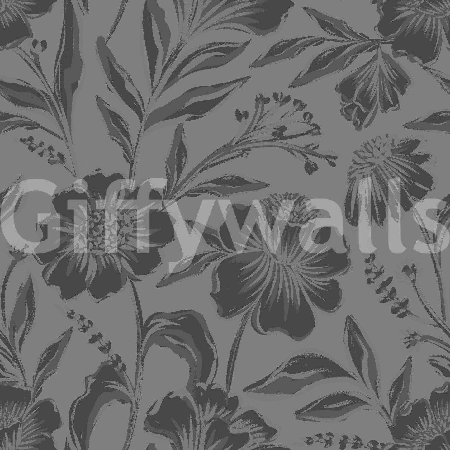 This wallpaper is suitable for a living room, a bedroom, or an office.