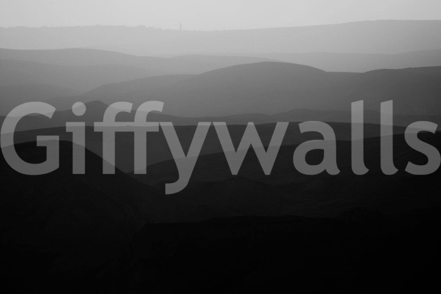 A high-quality serene mountain wall mural for walls.