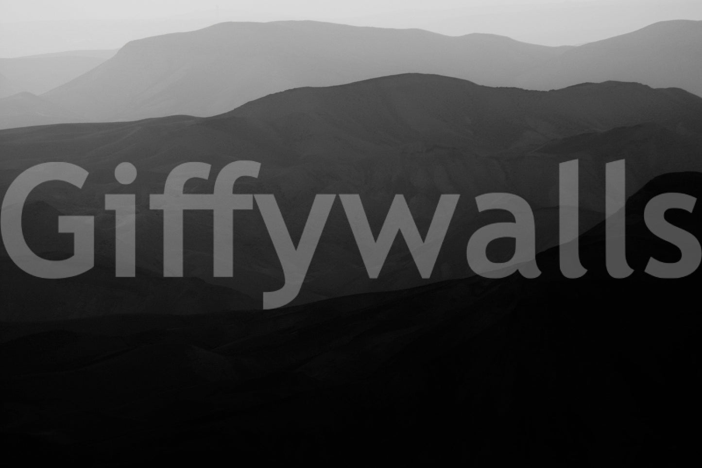 A high-quality serene mountain wall mural for walls.