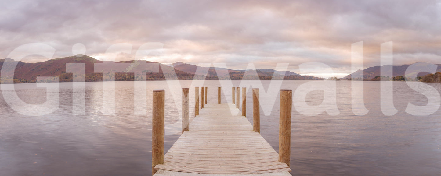 Piering into Nature's Heart Wall Mural