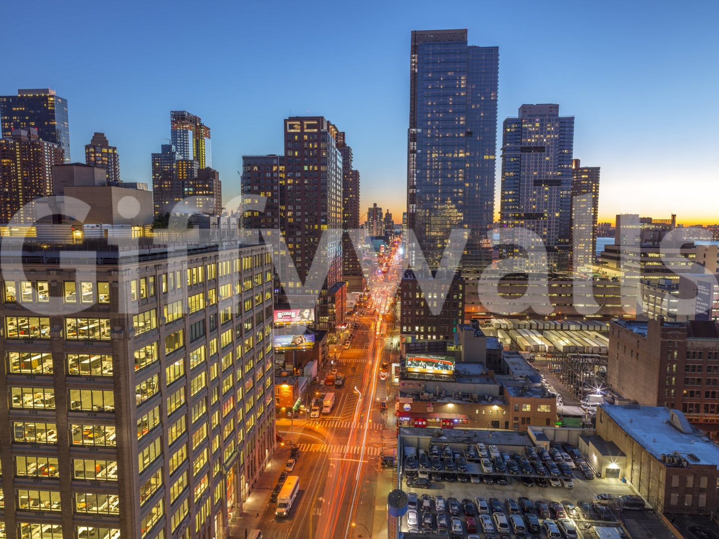 The Metropolis Twilight mural makes a bold and artistic statement.
