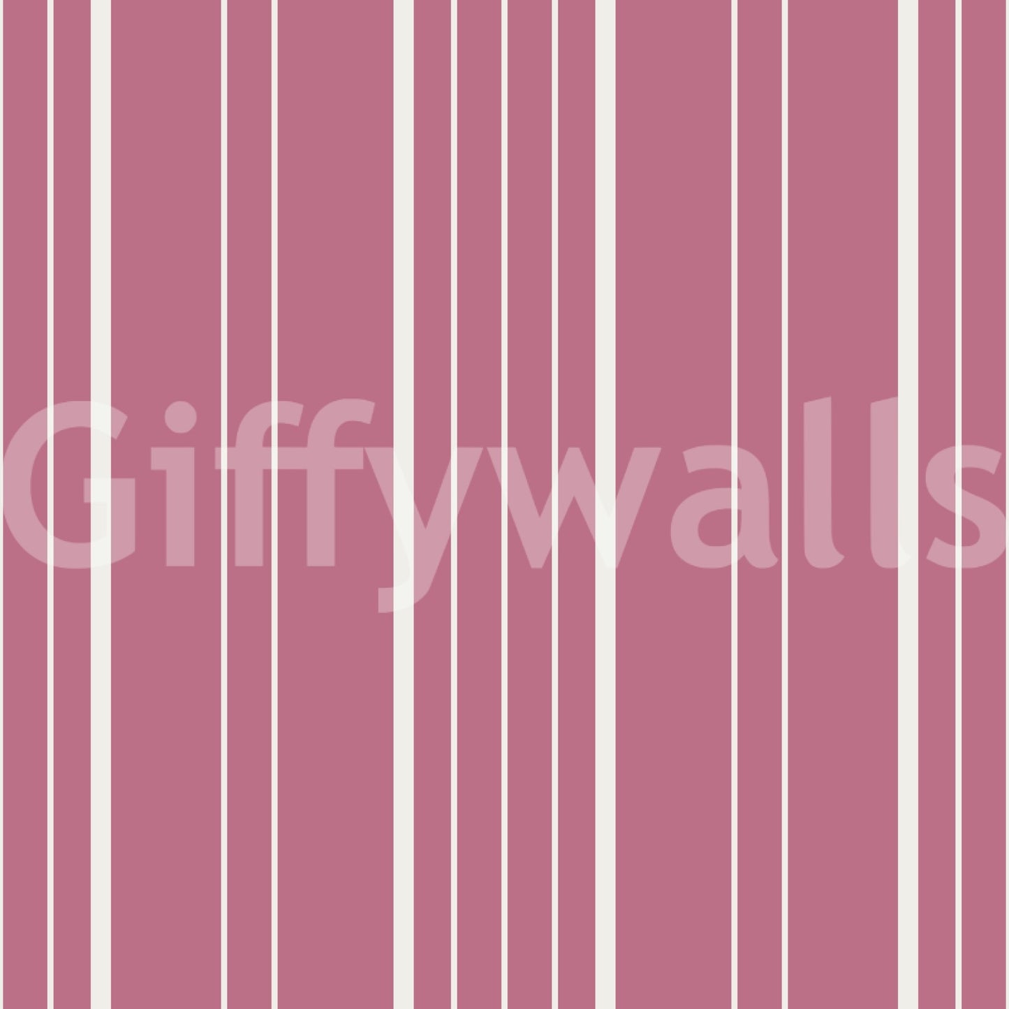 Muted Pink Stripes Wallpaper