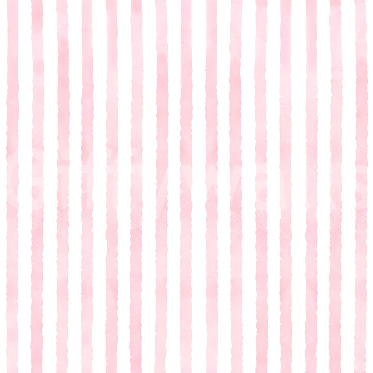 Minimalist pink striped wall mural