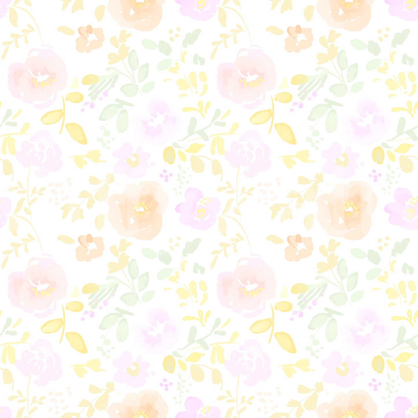 A high-quality serene flower wall mural for walls.