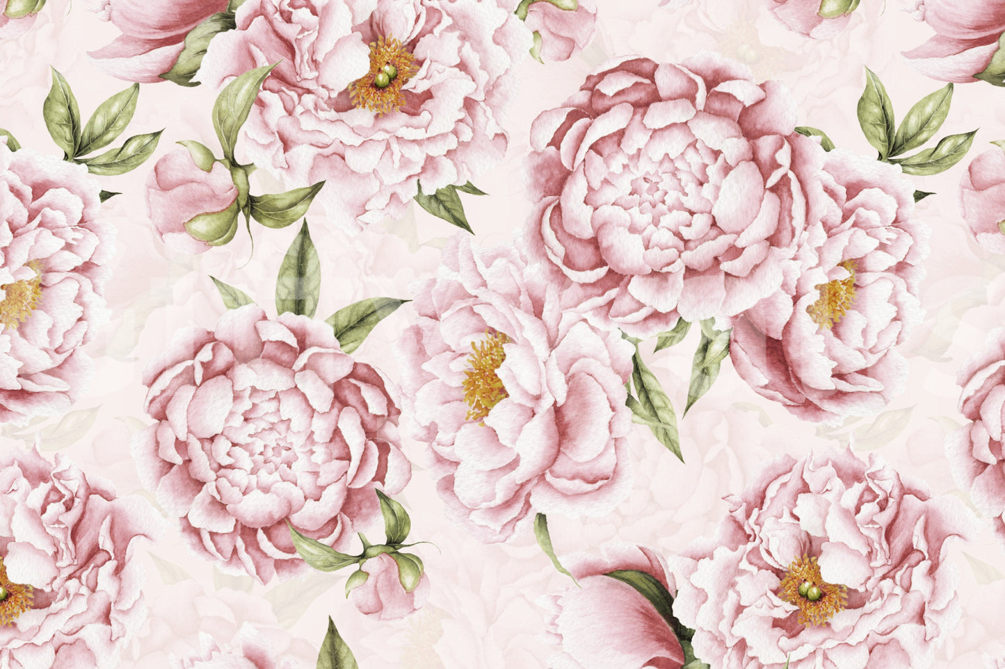 A decorative wall covering with a romantic aesthetic.