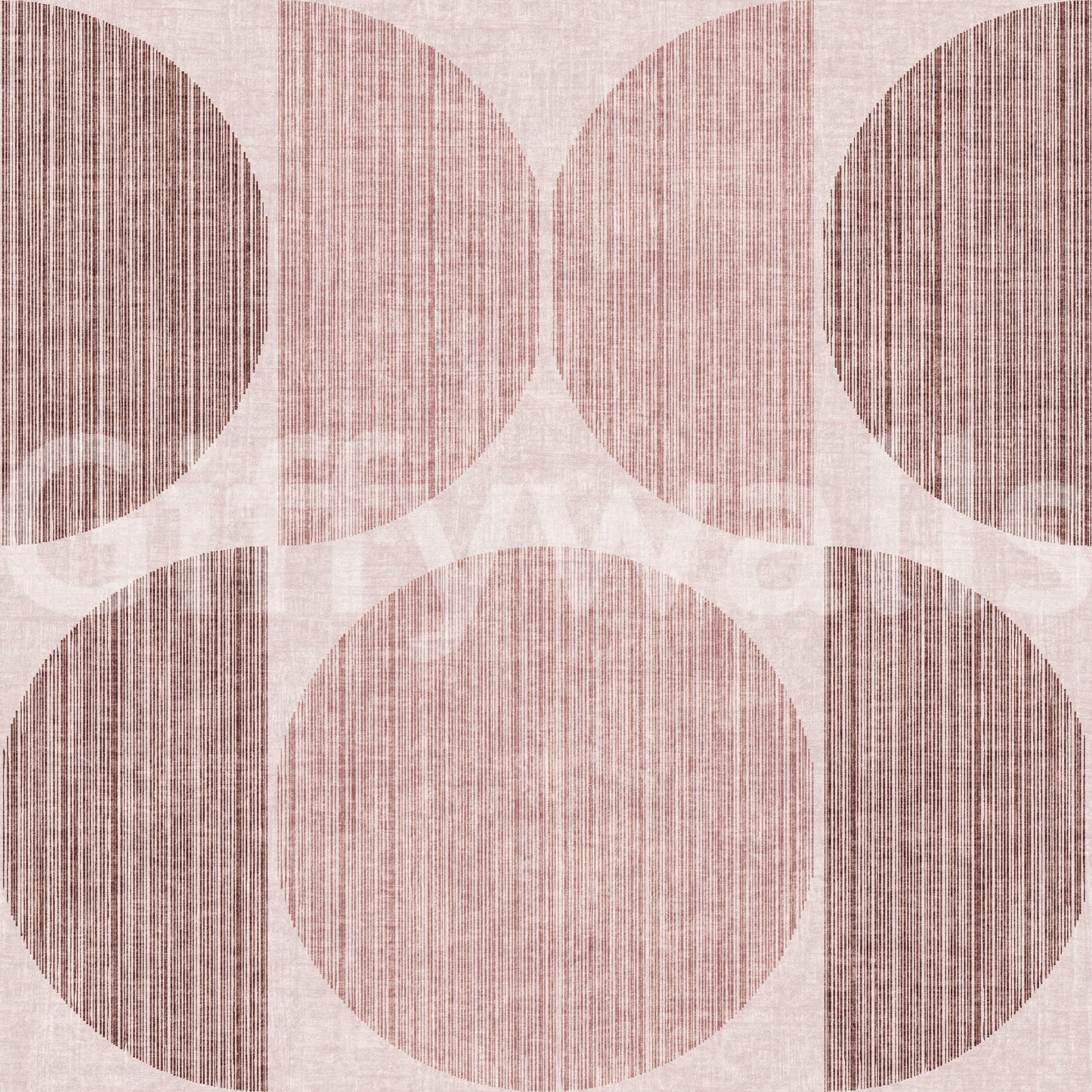 A high-quality minimalist circle wall mural for walls.