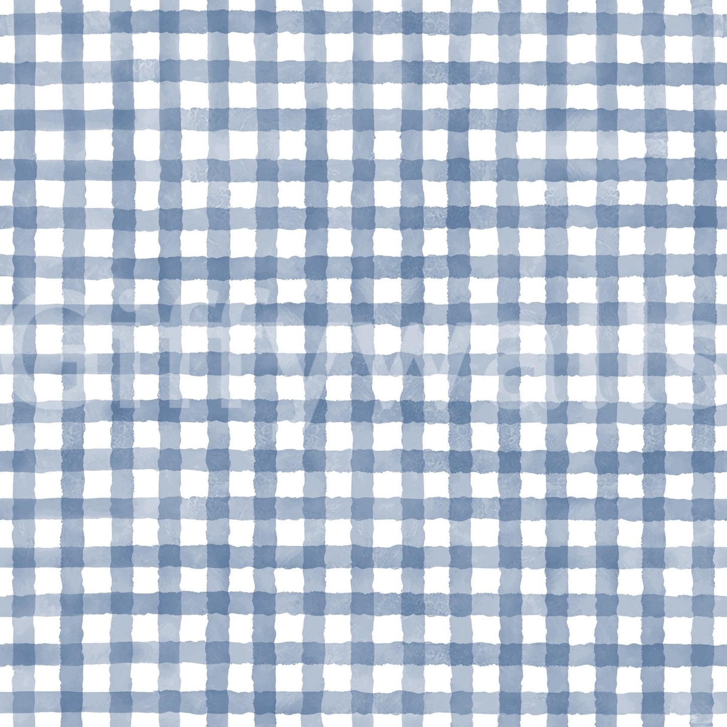 Neutral gingham wall mural with structure