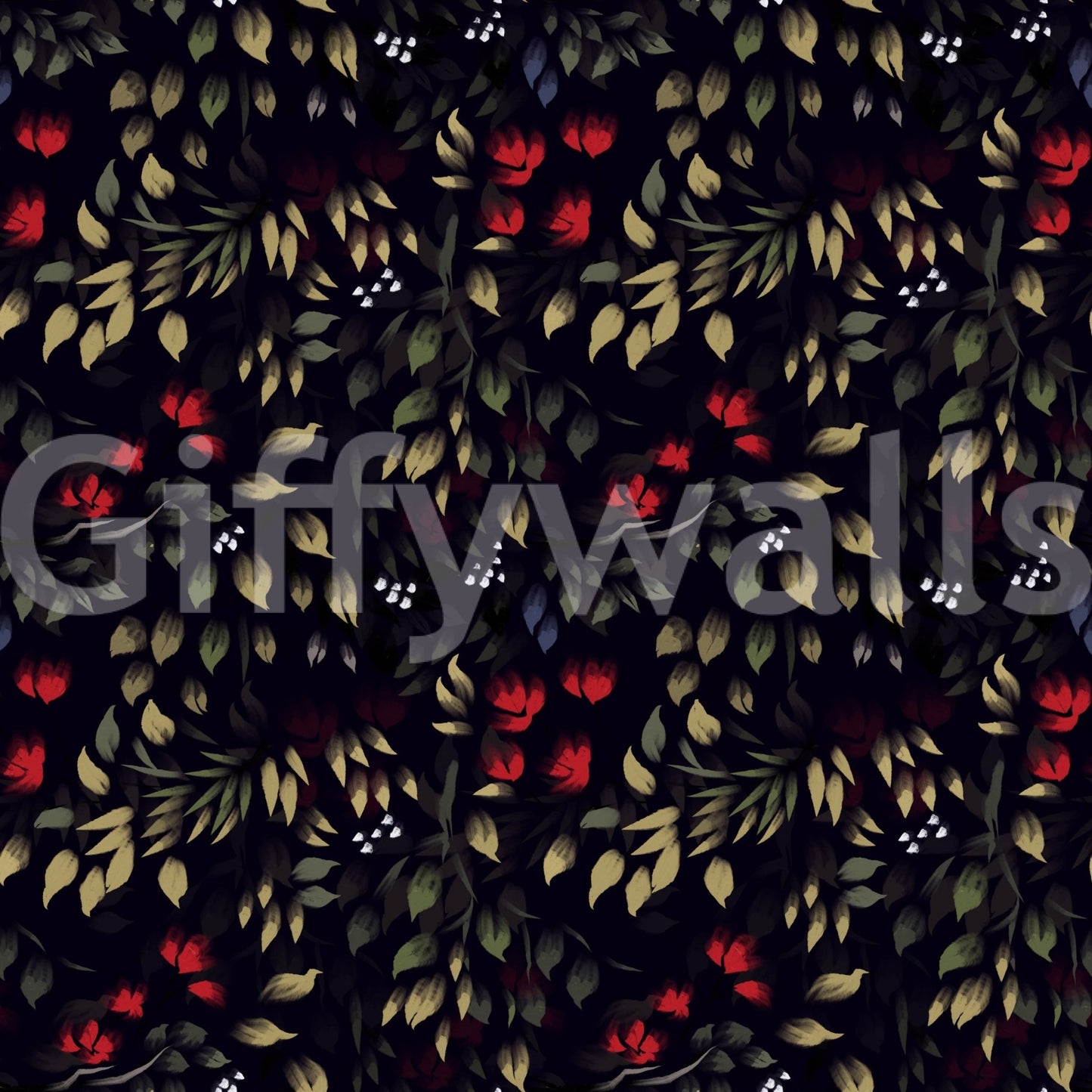 Secret Garden Noir Wallpaper