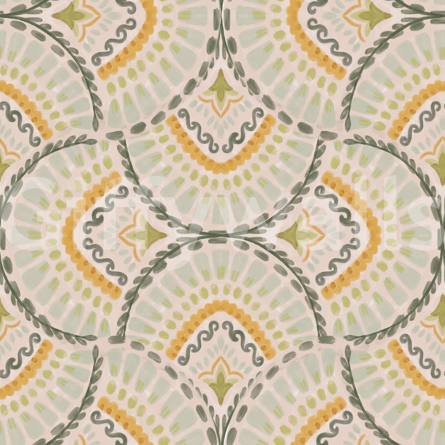 Serene Mandala Dreams Wallpaper