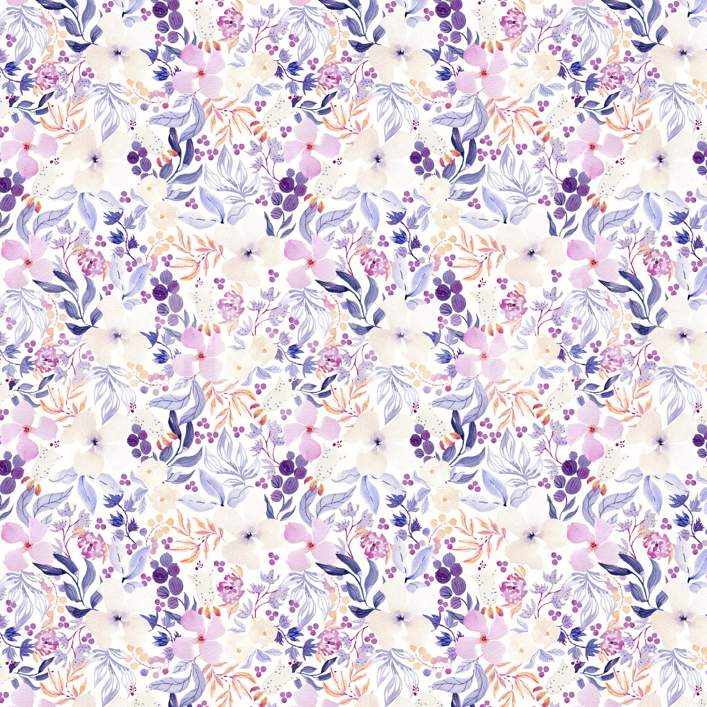 Pastel flower mural for soft, dreamy interiors