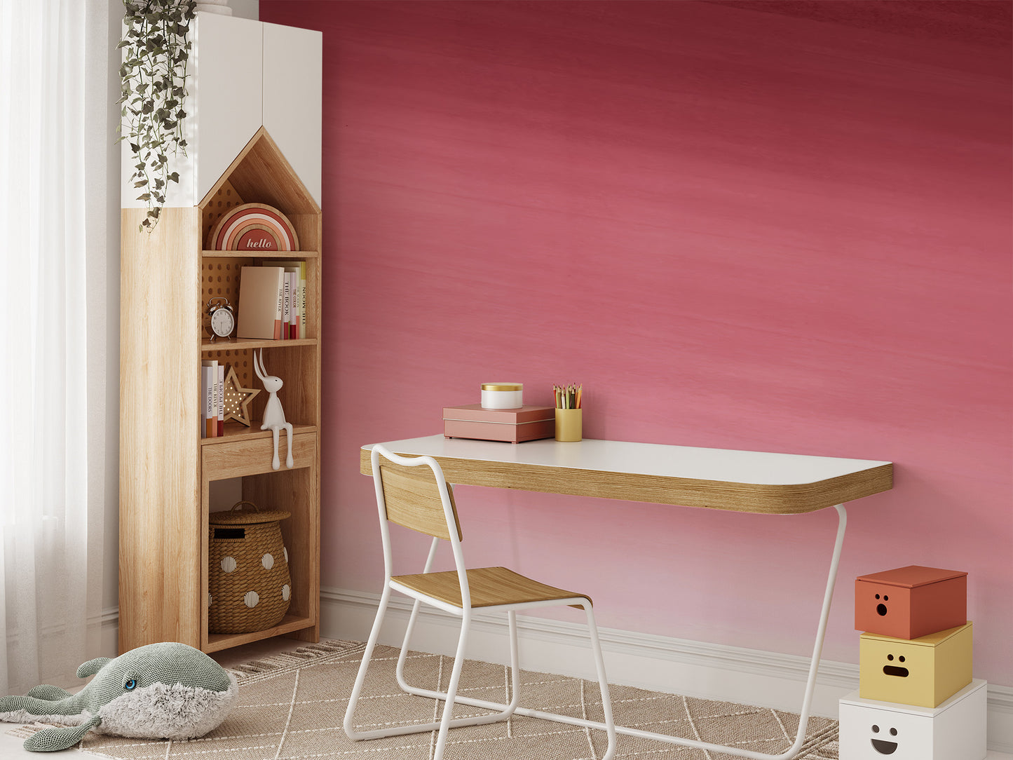 Graceful Cherry Blossoms elevate your room decor.