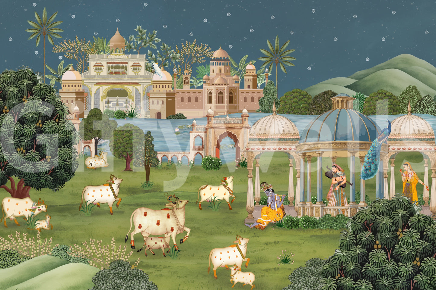 The image is suitable for a living room or a formal space.