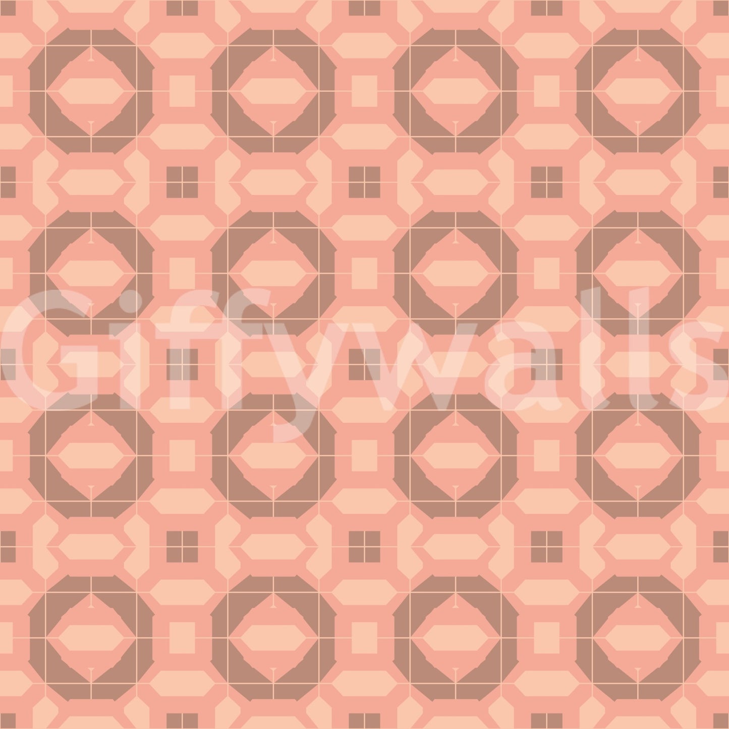 Easy-to-install wallpaper with vintage flair and earthy appeal
