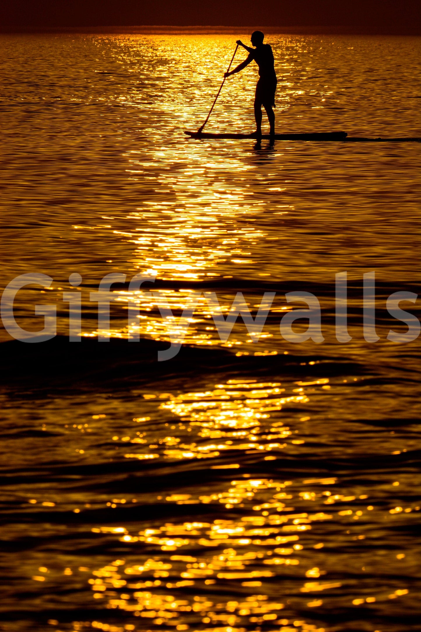 A high-quality serene coastal wall mural for walls.
