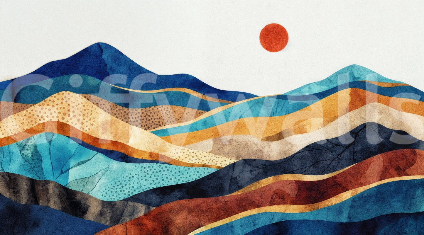 Sunset Vista Wall Mural