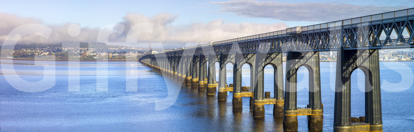 A high-quality majestic bridge wall mural for walls.