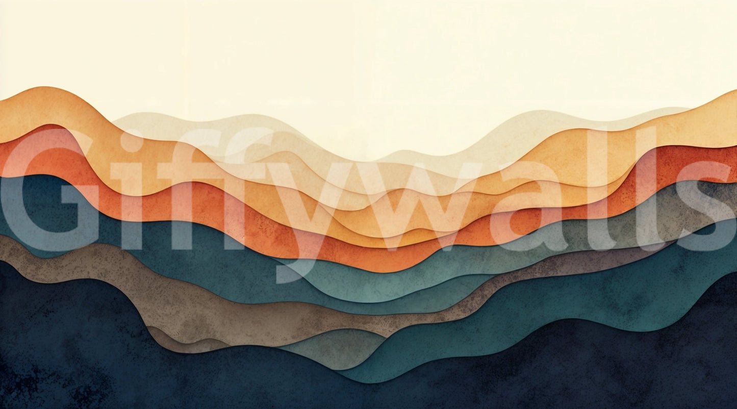 The design is non-realistic and interpretive.