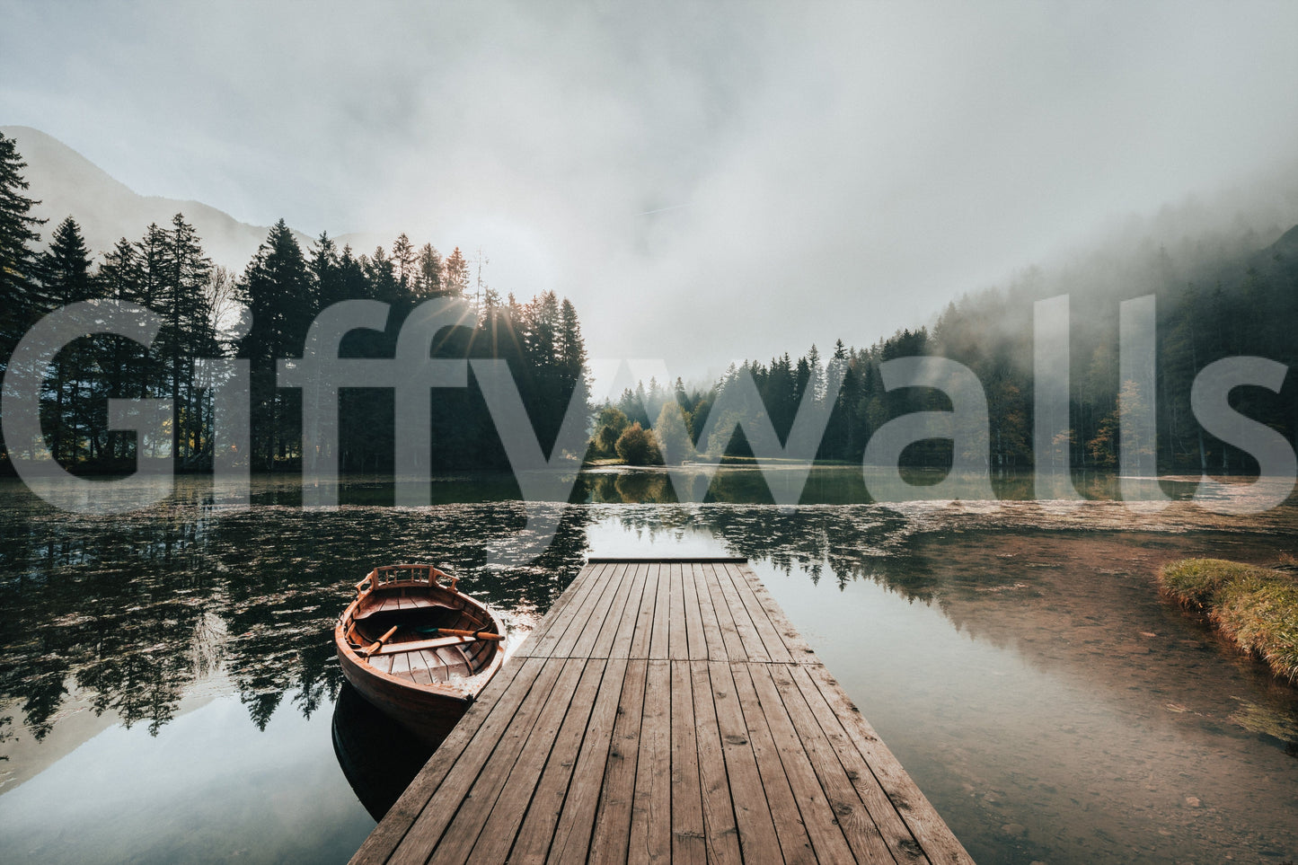 Dockside Dawn Wall Mural -2118039
