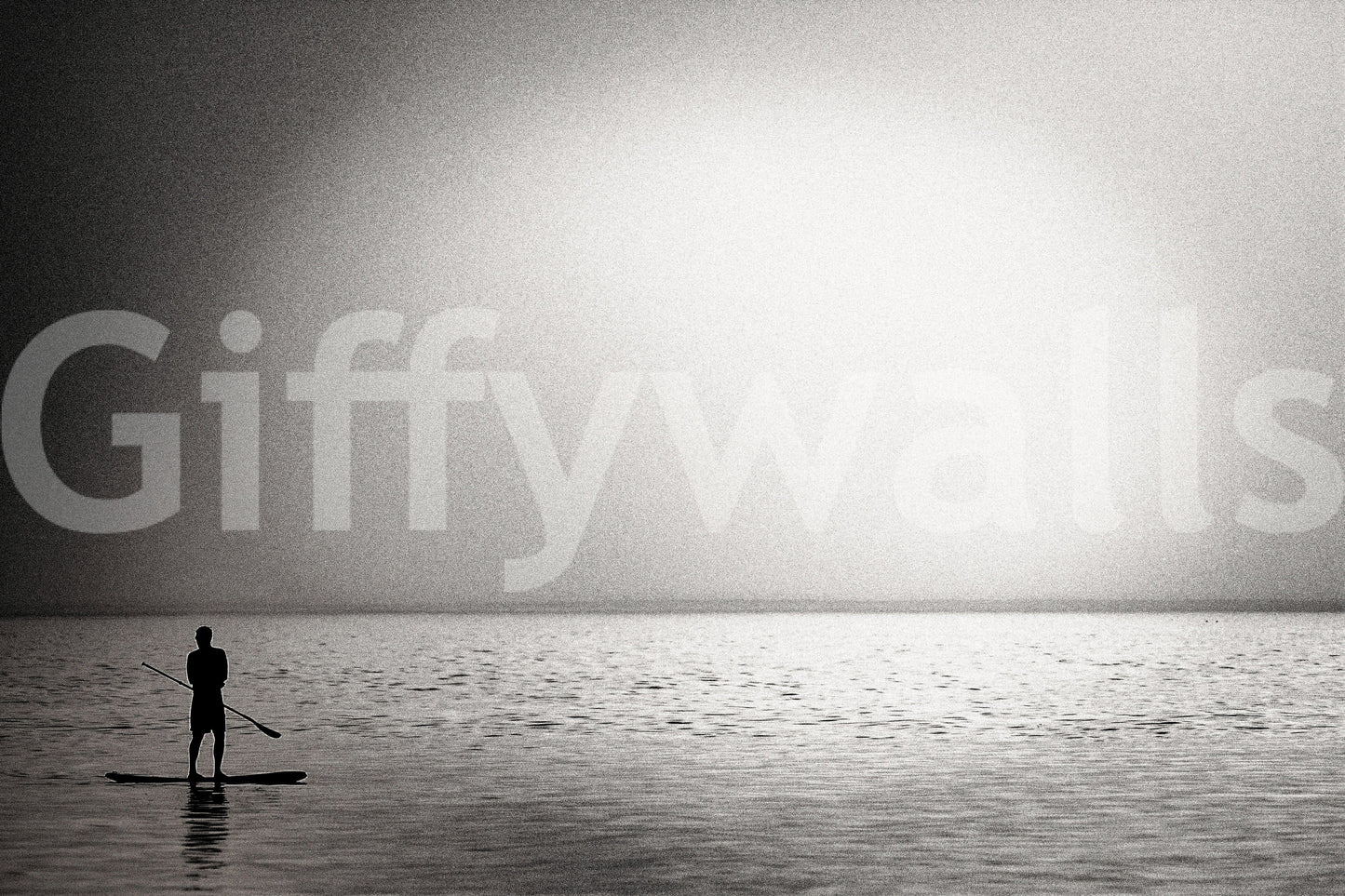 A high-quality serene ocean wall mural for walls.