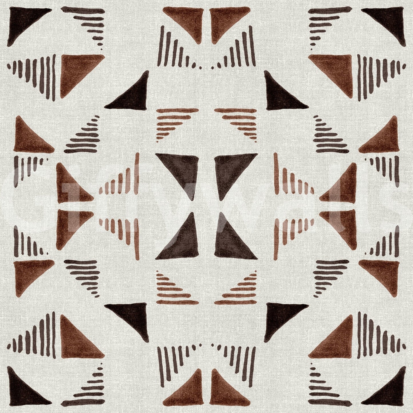 Triangles Composition Wood Wallpaper