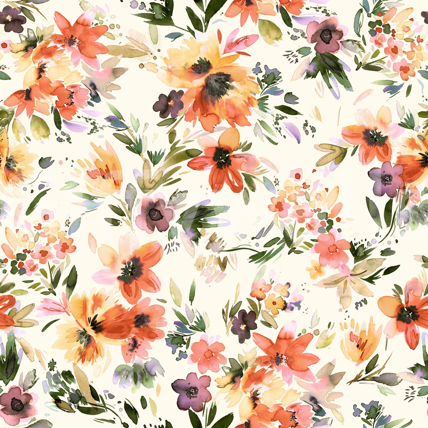 Tropical Flowers Wallpaper