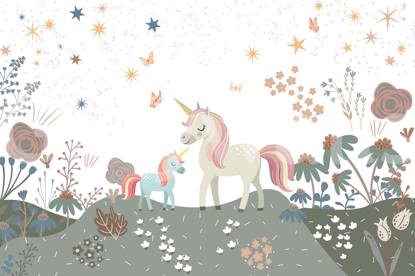 The style is painterly or a detailed illustration.