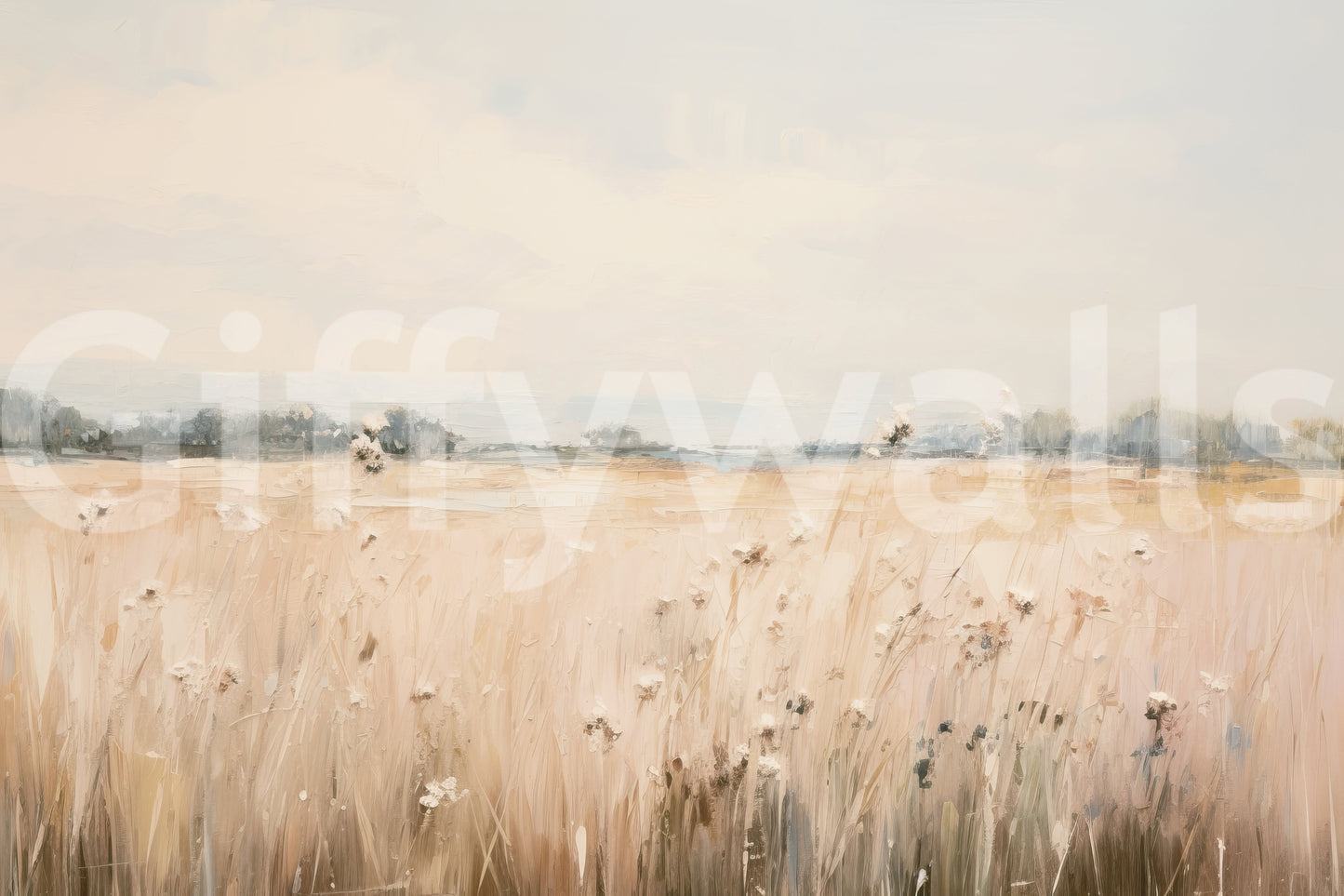 August Wall Mural