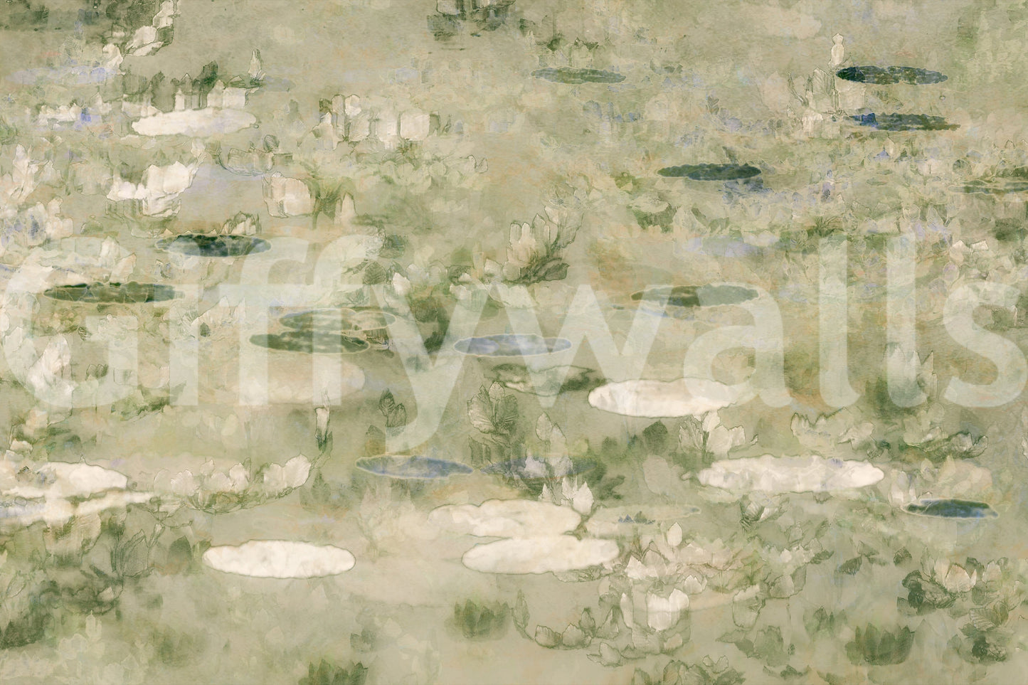 Water Lily Dreams Wall Mural -2073497