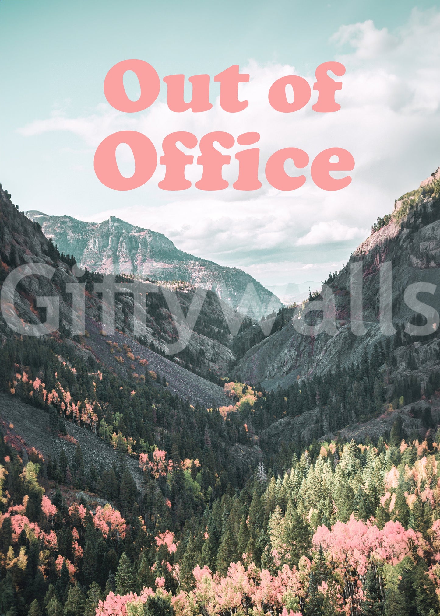 Forest hills Eyeem wall mural