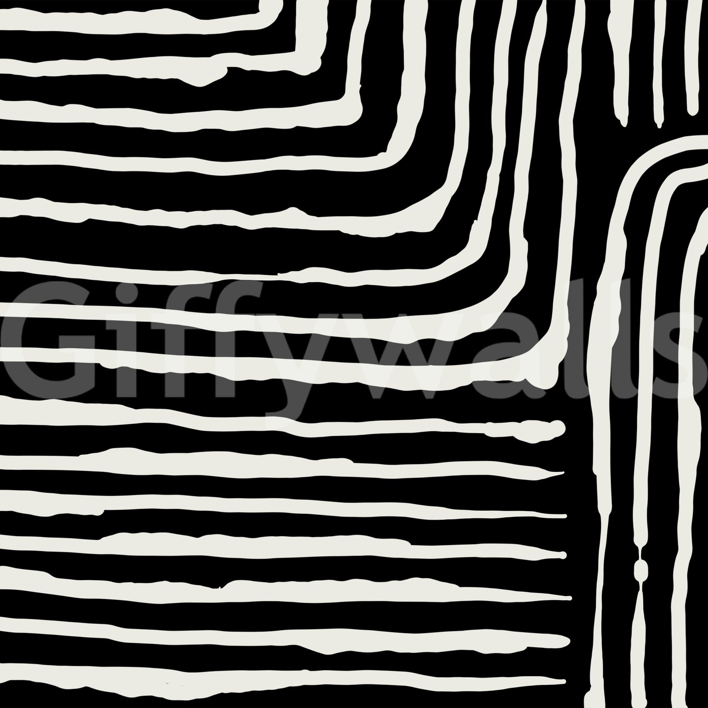 Abstract Stripe Wall Mural