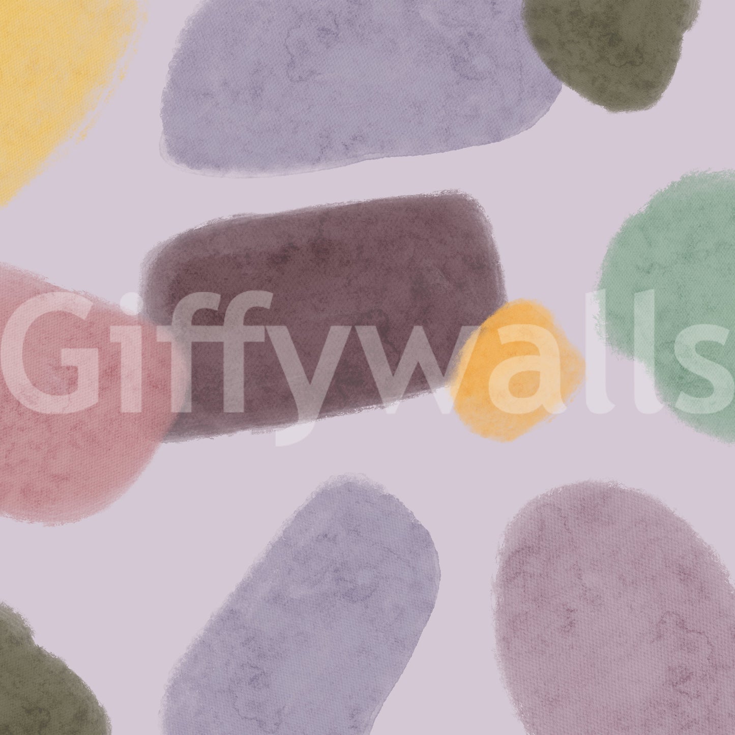 Whimsical Color Blend Wall Mural