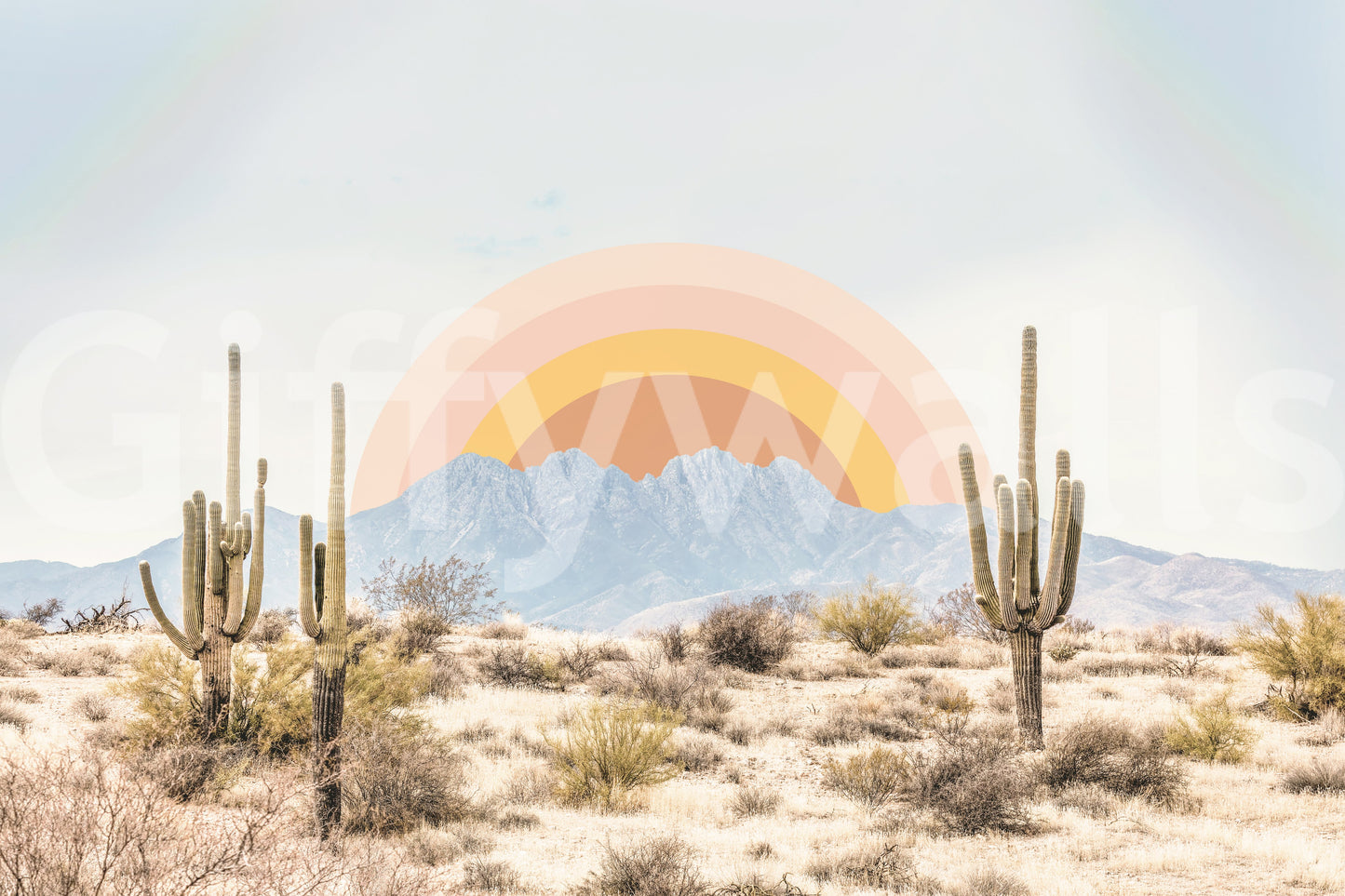 Arizona Sunrise Wall Mural