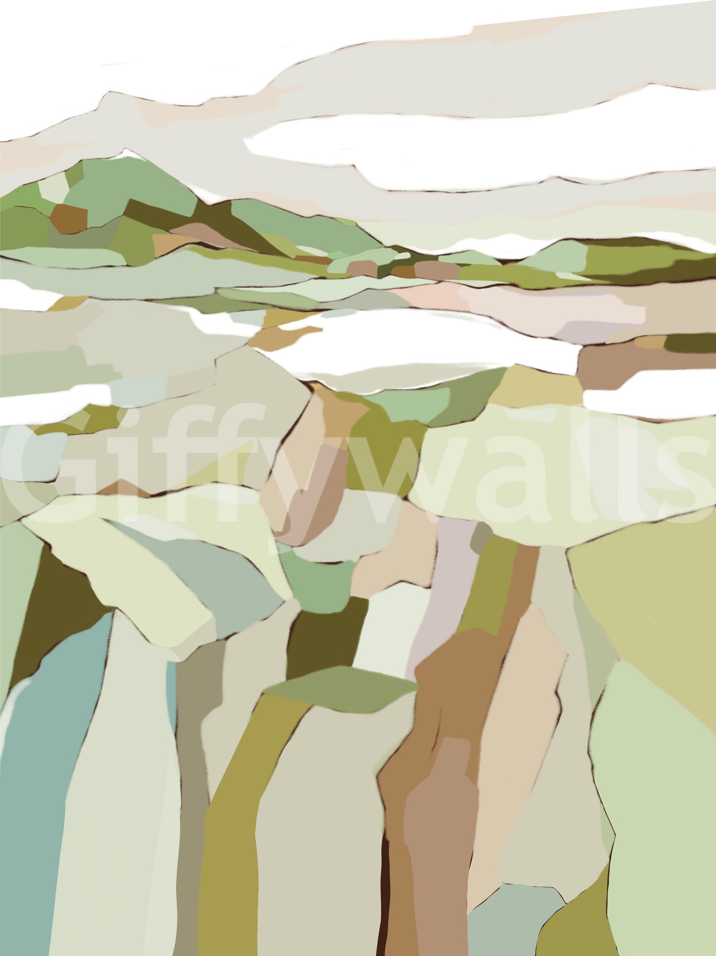 Tranquil scenery wallpaper