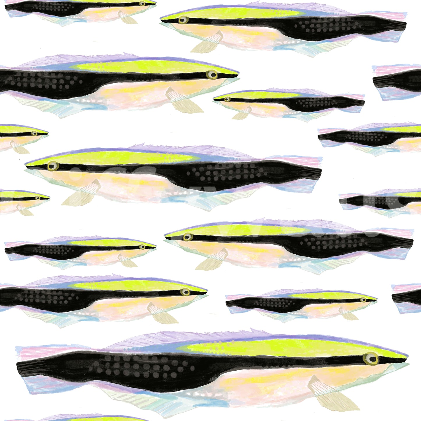 Statement wall art – Animalia v2 Wallpaper design